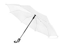 Зонт Alex трехсекционный автоматический 21,5, белый (Р)