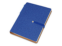 Блокнот А6 Write and stick с ручкой и набором стикеров, синий