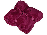 Плед мягкий флисовый Fancy, бордовый