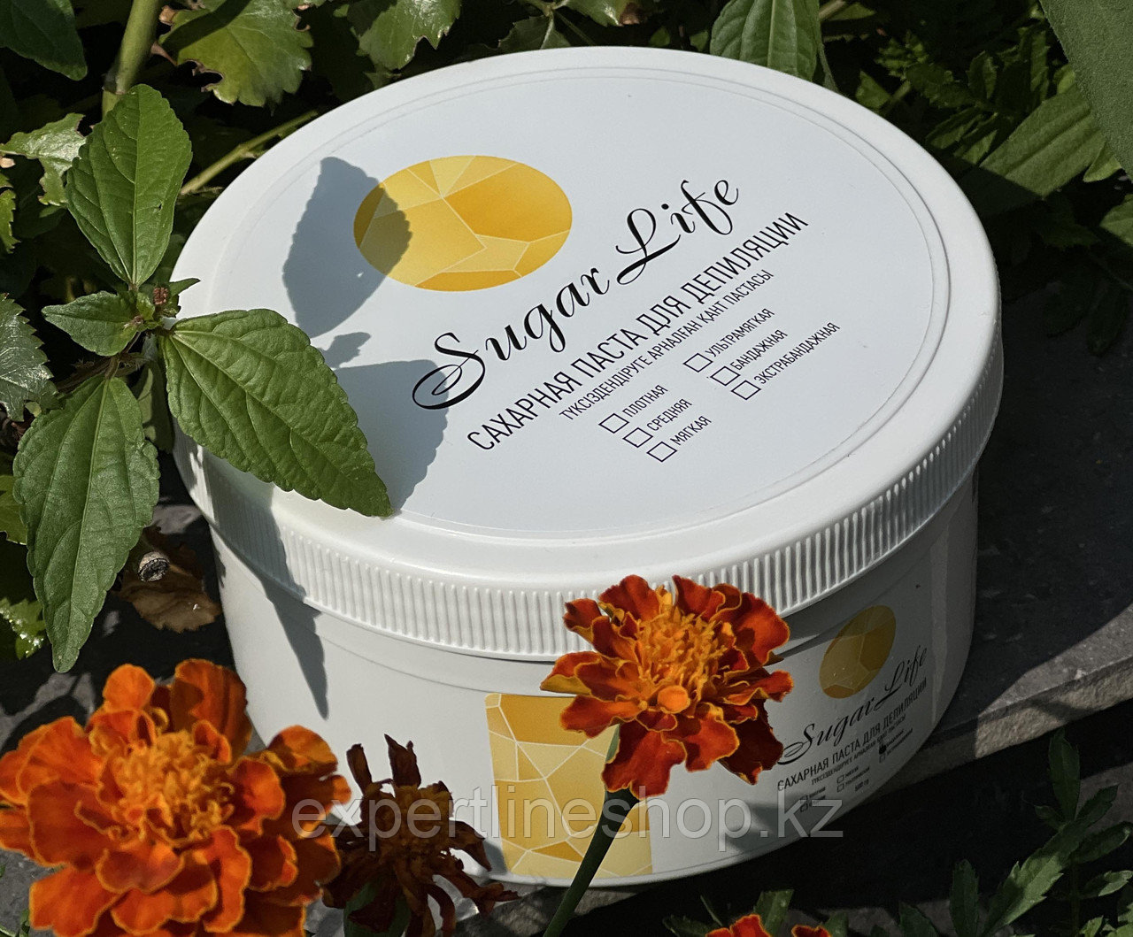 Паста для сахарной депиляции, плотная, SUGAR LIFE, 0.5 кг