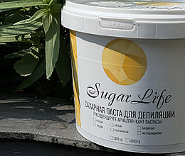 Паста для сахарной депиляции, средняя, SUGAR LIFE, 4 кг