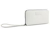 Кошелёк женский BUGATTI Elsa, с защитой данных RFID, белый, воловья кожа/полиэстер, 18,7х2х10 см