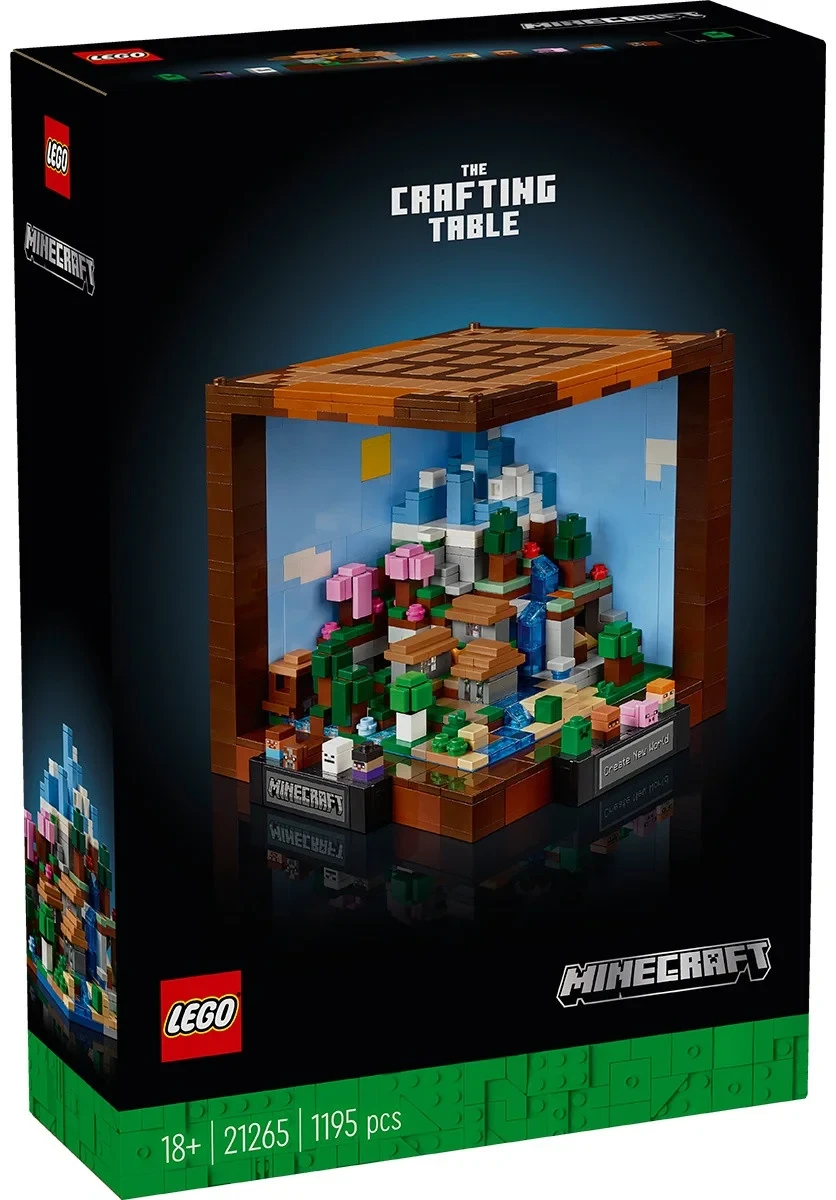 Лего Minecraft Верстак Lego