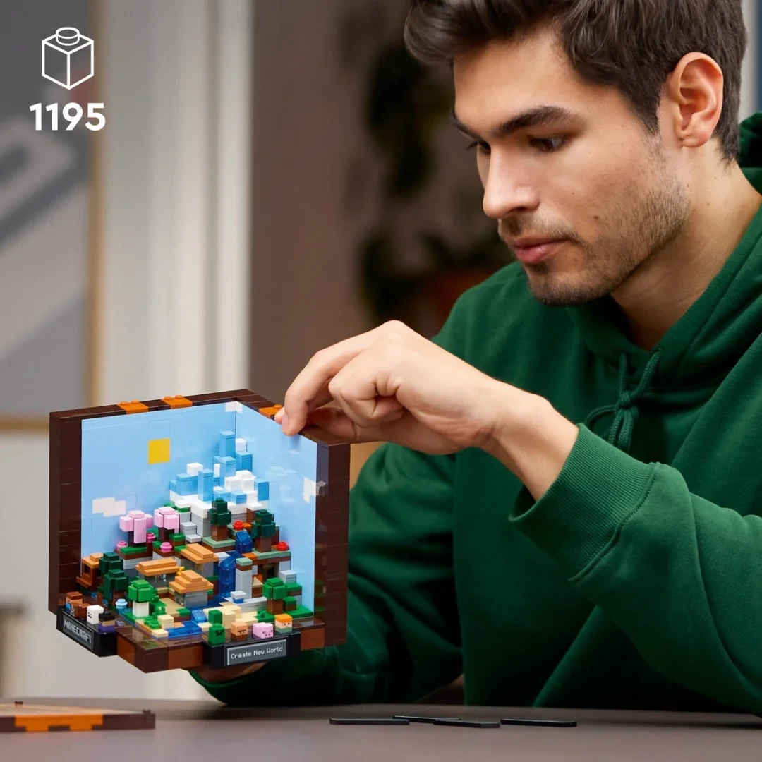 Лего Minecraft Верстак Lego