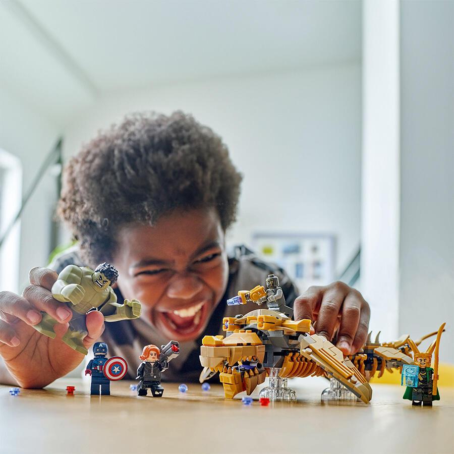 Лего Супер герои Мстители против Левиафана Lego