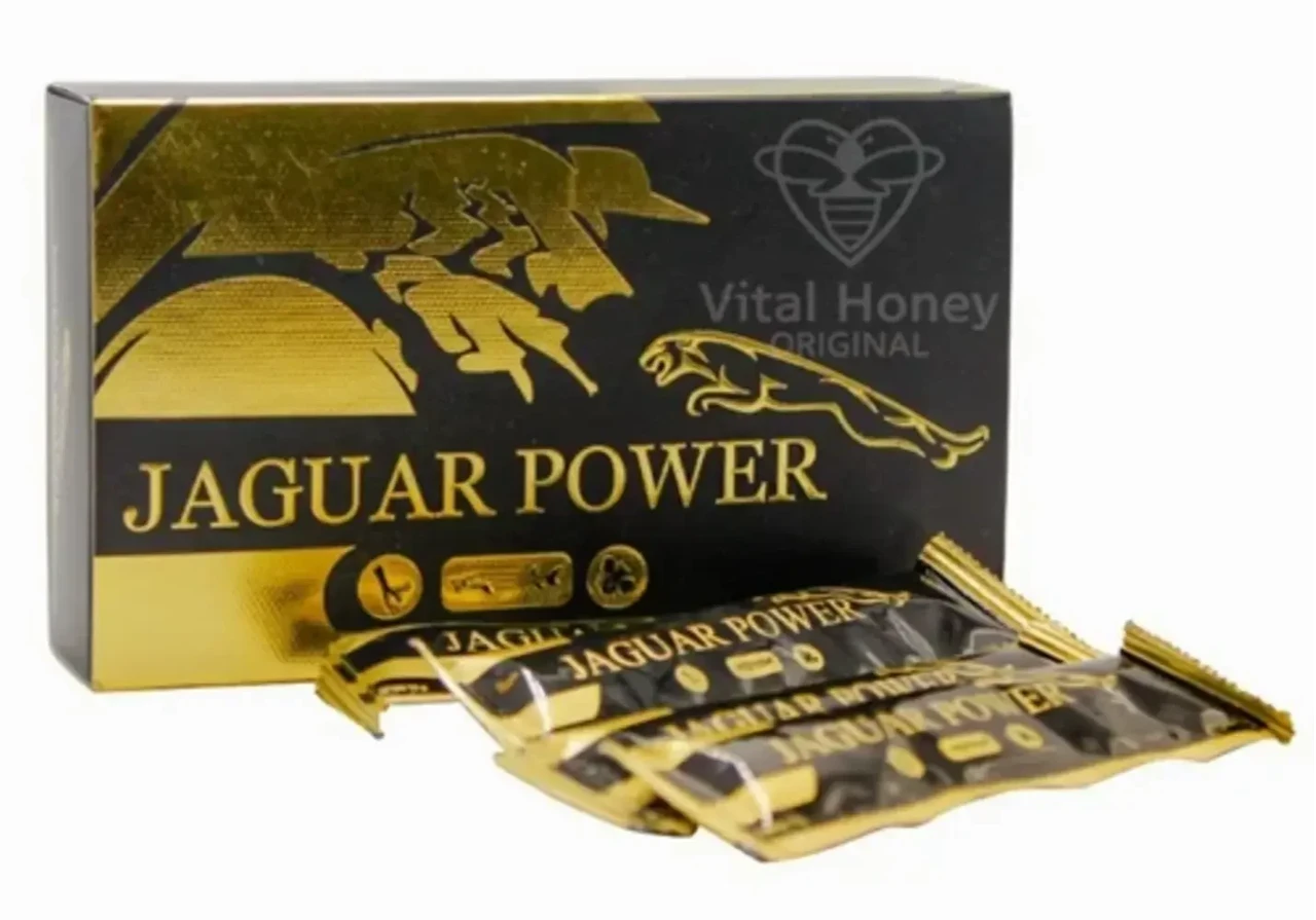 Мёд "Jaguar power", (ягуар), 1 пакетик - 15 грамм, Малайзия