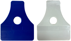 Ракель пластиковый (синий, белый)