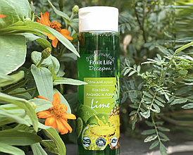 Гель для душа 250л Коктейль Ананас и Лайм от Fruit life