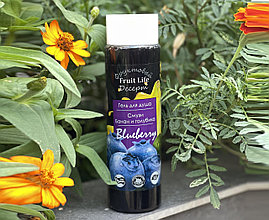 Гель для душа 250мл Смузи Банан и Голубика от Fruit life