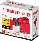 Краскопульт электрический ЗУБР, 350 Вт, воздушный HVLP (КПЭ-350), фото 2