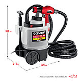 Краскопульт электрический ЗУБР, 750 Вт, воздушный HVLP (КПЭ-750), фото 2