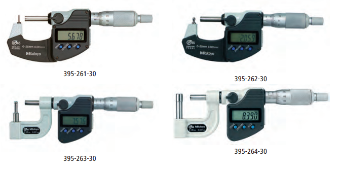 Серия 395 Микрометры Mitutoyo Digimatic трубные