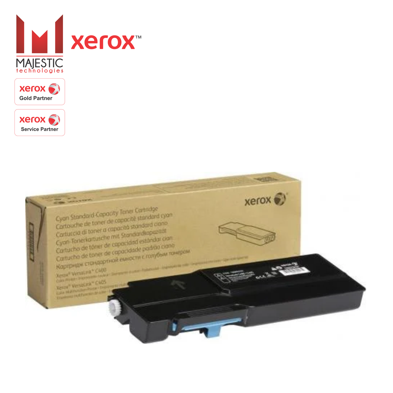 Картридж Для Xerox VersaLink C400N/C400DN/C405N/C400DN (голубой / blue)