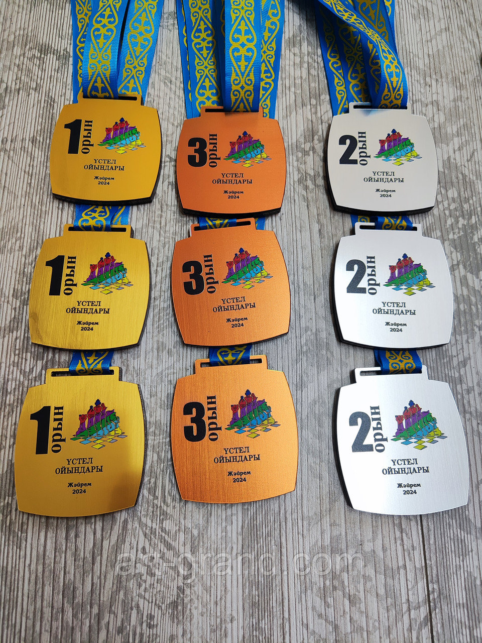 Медали на чемпионат по настольным играм, фото 1