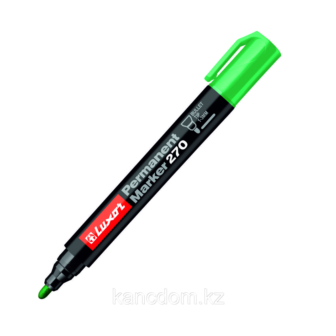 Маркер перманентный LUXOR "270" Зеленый 3524