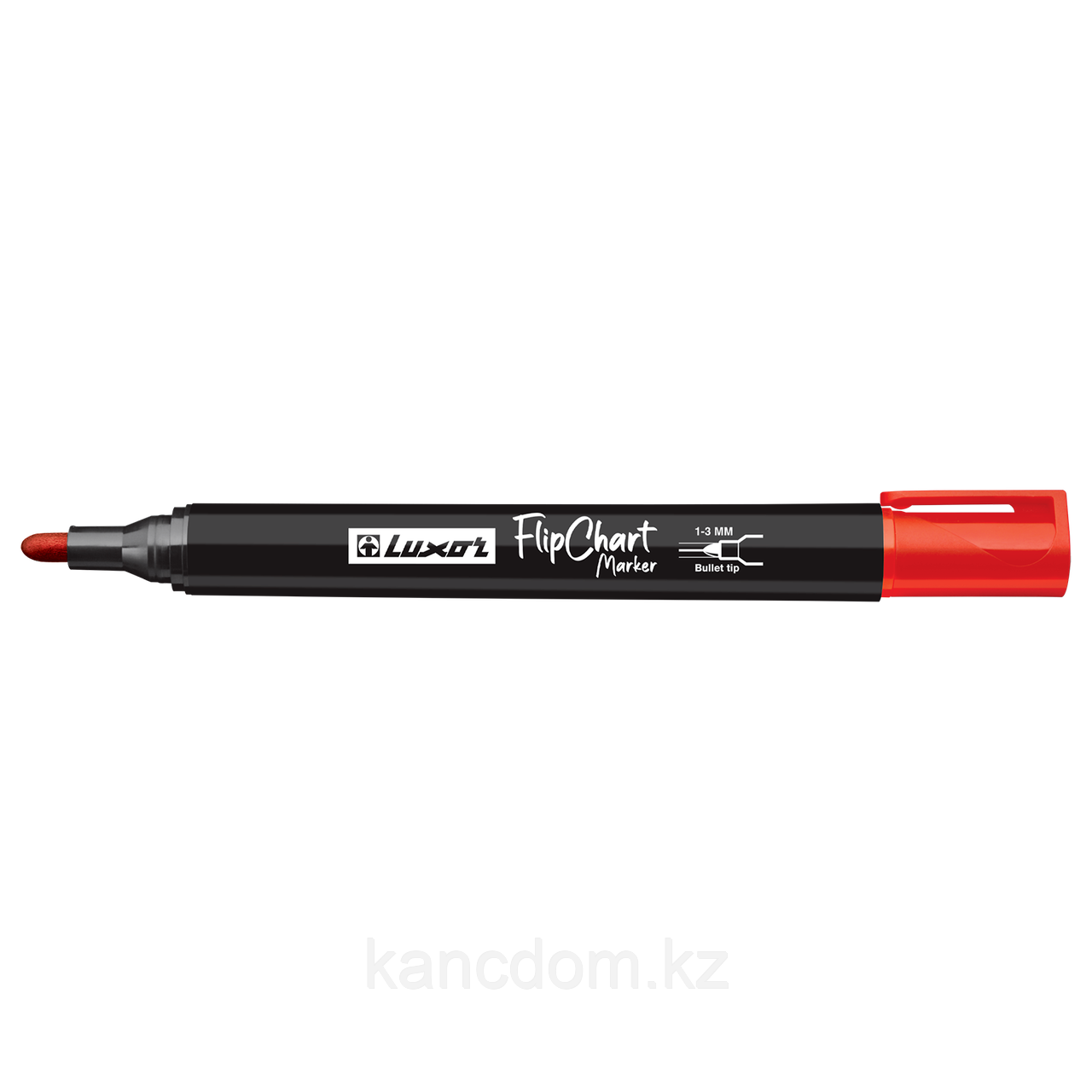 Маркер для флипчарт доски LUXOR "FliIpChart" Красный 5153