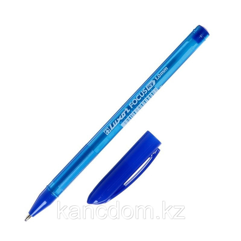 Ручка шариковая 0.7мм Luxor "Focus Icy" 16402 Синий