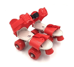 Съемные детские роликовые коньки (размер 25-29) регулируемые