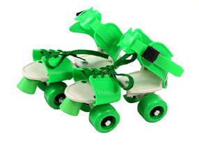 Съемные детские роликовые коньки (размер 25-29) регулируемые