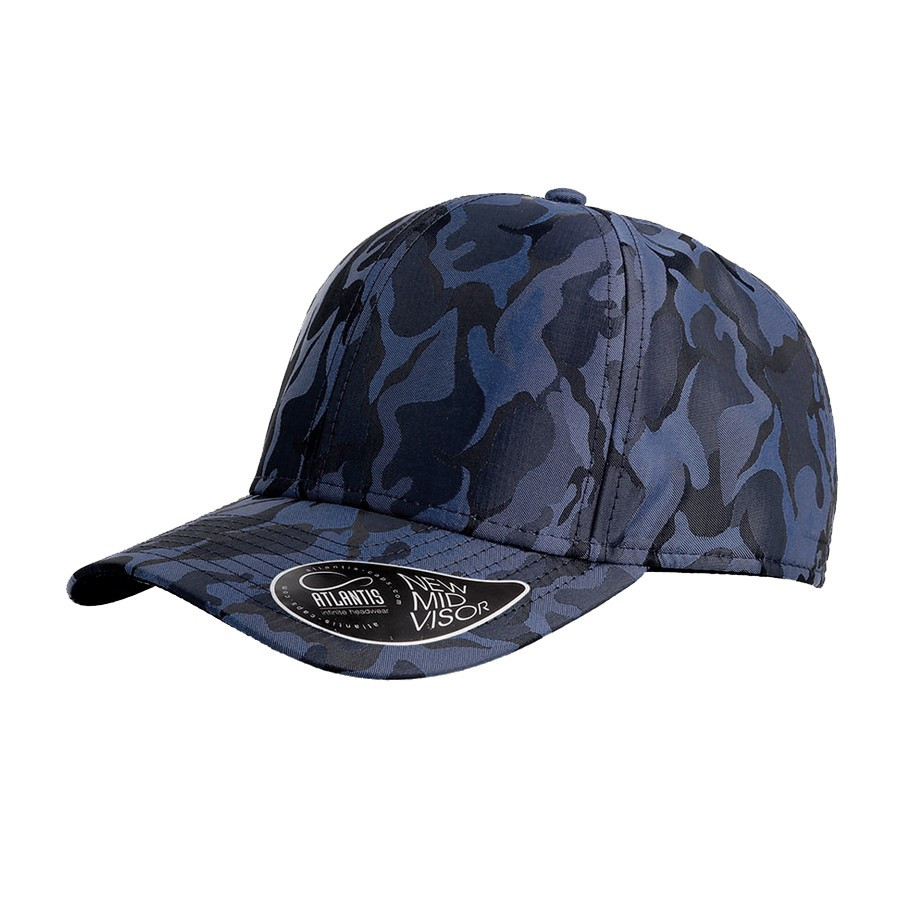 Бейсболка PHASE, 6 клиньев, пластиковая застежка, фото 1