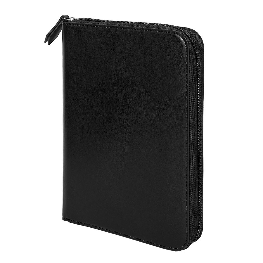 Ежедневник недатированный Chief, A5, на молнии, черный, кремовый блок, подарочная коробка 24737/35, фото 1