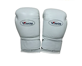 Бокс перчатки Winning (белые) 14 OZ