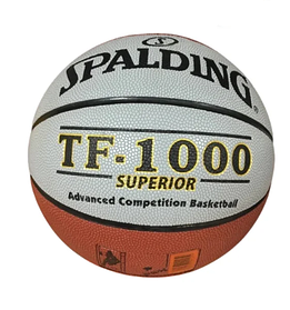 Баскетбольный мяч Spalding TF-1000 SUPERIOR (Серо-желтый)