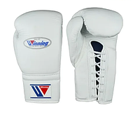 Бокс перчатки Winning (белые) 12 OZ