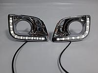 Дхо в бампер Land Cruiser Prado 150