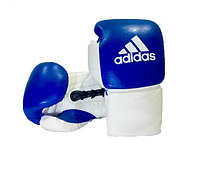 Боксерские перчатки ADIDAS кожа (со шнурками)