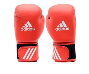 Боксерские перчатки ADIDAS кожа (красный)