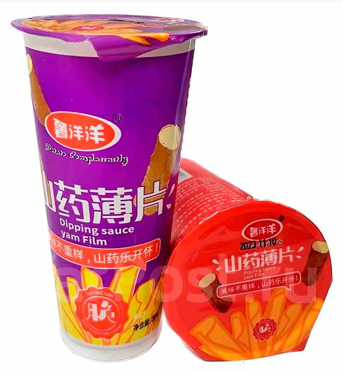 Чипсы ShuYangyang DIPPING со вкусом СОУСА 30 гр \ (10 шт в упаковке) Китай