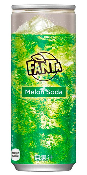 Газ. напиток Fanta MELON SODA 250 ml ЯПОНИЯ (30 шт-упак)
