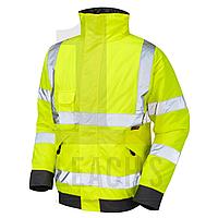 Hi-Vis Yellow Bomber Jacket / Желтая сигнальная куртка-бомбер