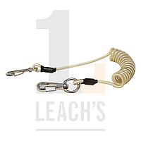 Tool Safety Rope with 2x attachment clip for Tools up to 3kg, White / Шнур держатель инструментов с 2