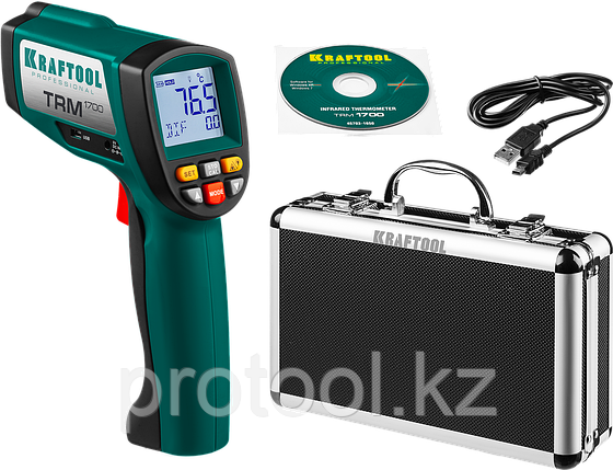 KRAFTOOL TRM-1700, -30° +1650°С, пирометр инфракрасный (45701-1650), фото 1