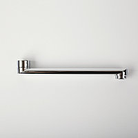 Излив для ванны, плоский, нержавеющая сталь, 200 мм, поворотный, хром, IDDIS 995F20C2SM