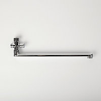 Излив для ванны, плоский, нержавеющая сталь, 320 мм, поворотный, хром, IDDIS 995F32C2SM