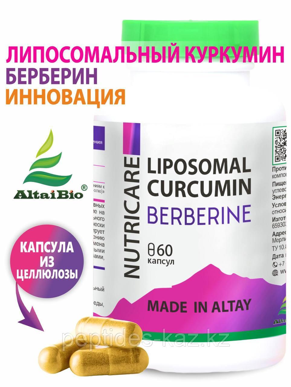 Liposomal CURCUMIN BERBERINE, Липосомальный Куркумин Берберин №60