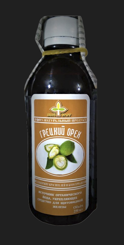 Грецкий орех,  250мл