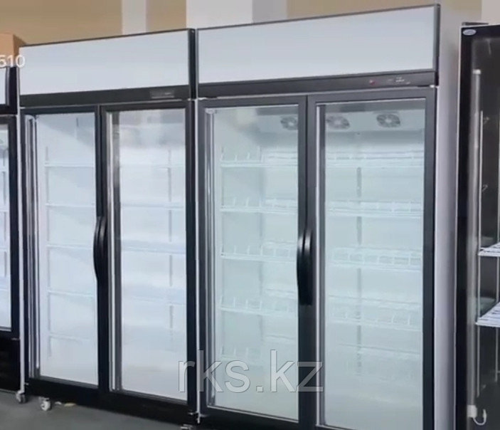 Холодильный шкаф RKS Cold FC-900-216 Black door + white box
