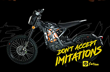 Электромотоцикл Sur-Ron Light Bee L1E  (Черно-фиолетовый)