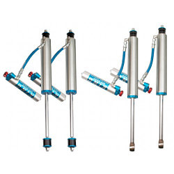 Land Cruiser 71, 76, 78, 79 комплект усиленных амортизаторов. Лифт 4 дюйма - KING