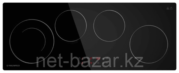 Электрическая варочная панель maunfeld cvce904dlbk, фото 1
