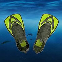 Ласты тренировочные для плавания салатовые 42-43р