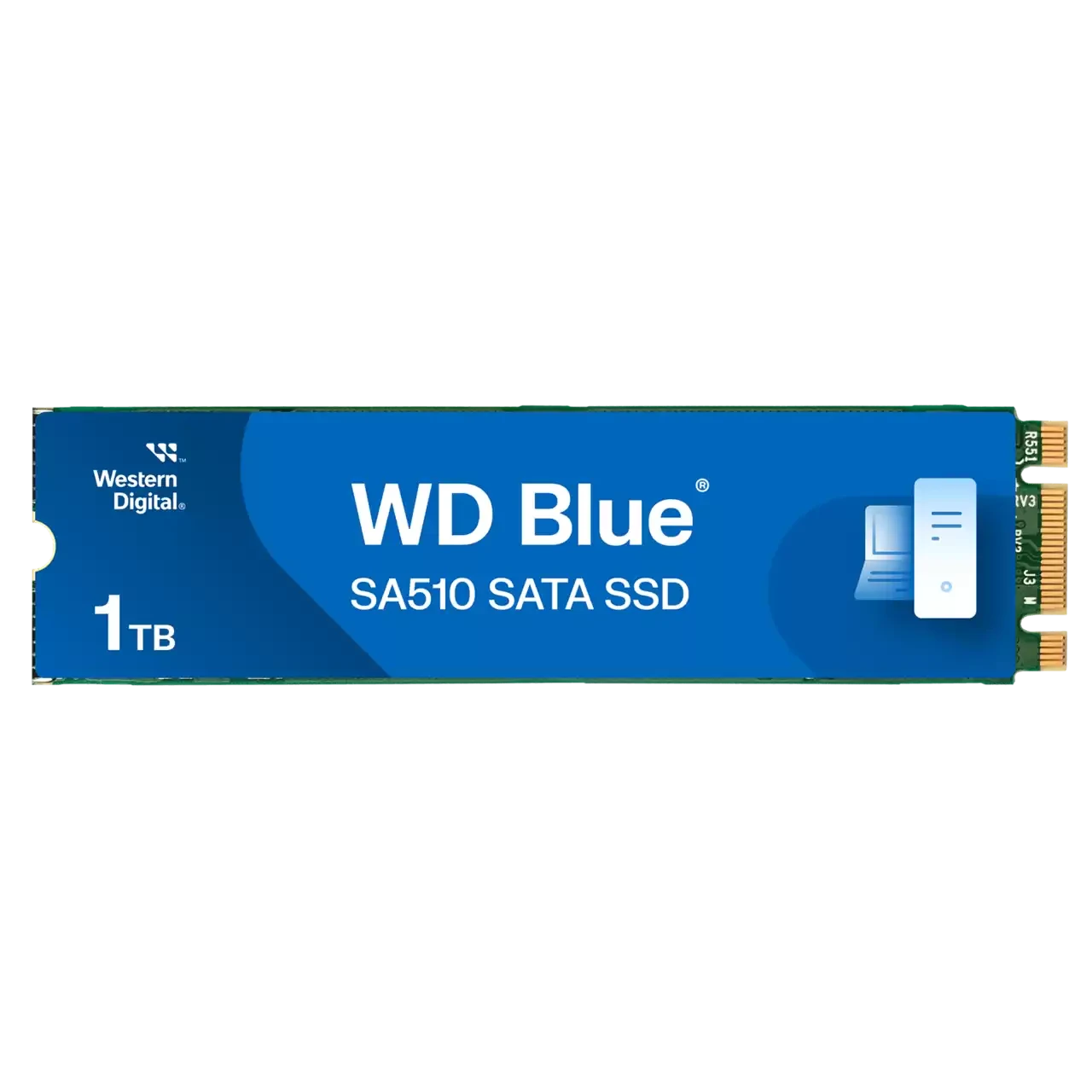 Твердотельный накопитель 1000GB SSD WD BLUE SA510 (WDS100T3B0B)