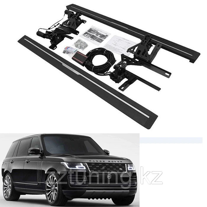Пороги выдвижные Land Rover Vogue, фото 1