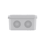 Коробка ответвительная с 8+2 кабельными вводами д.25/20 мм, IP55, 100х100х50 мм, фото 2