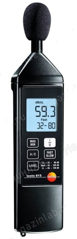Testo 815 - шумомер 2-го класса точности, фото 1