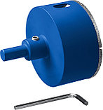 Коронка по кафелю и стеклу ЗУБР, 73 мм, Р 60, алмазная, серия "Профессионал" (29850-73), фото 2